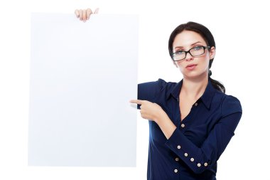iş kadını holding boş kağıt