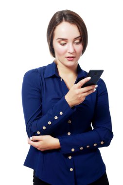 kadın dokunmatik cep telefonu