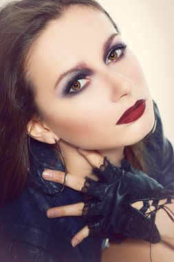 Rock kadın modeli