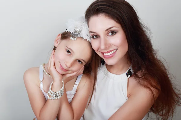 Bella madre e figlia — Foto Stock