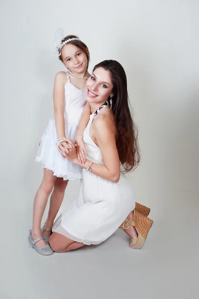 Bela mãe e filha — Fotografia de Stock