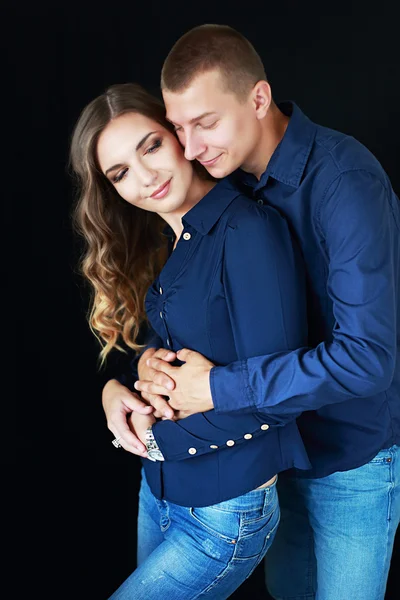 Young couple in love posing — Stock Photo, Image