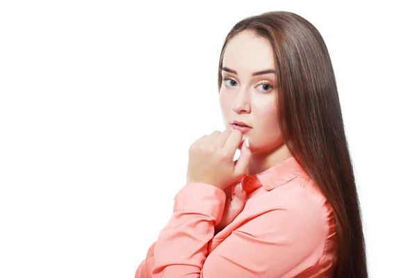 Young woman thinking — Stock Photo, Image