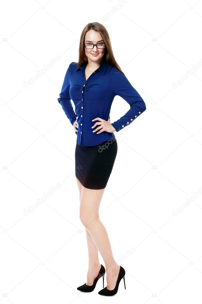 Confident business woman