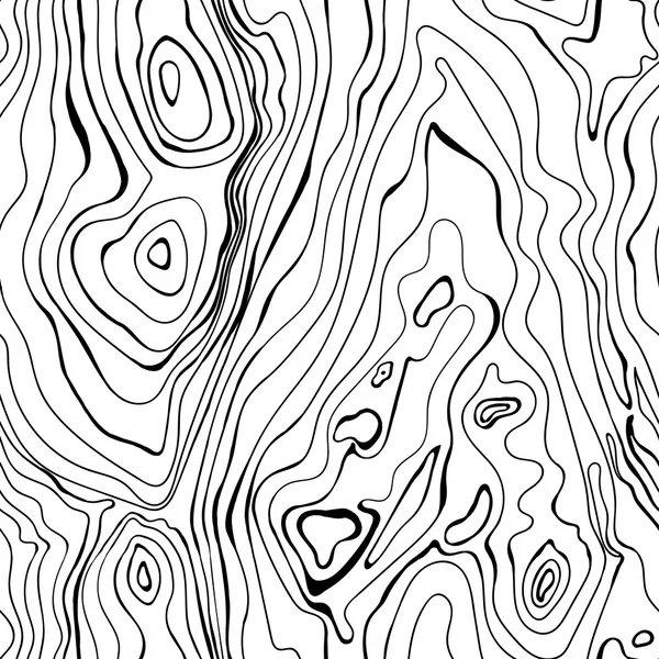 Textura sem costura pintada de madeira de desenho animado —  Vetores de Stock