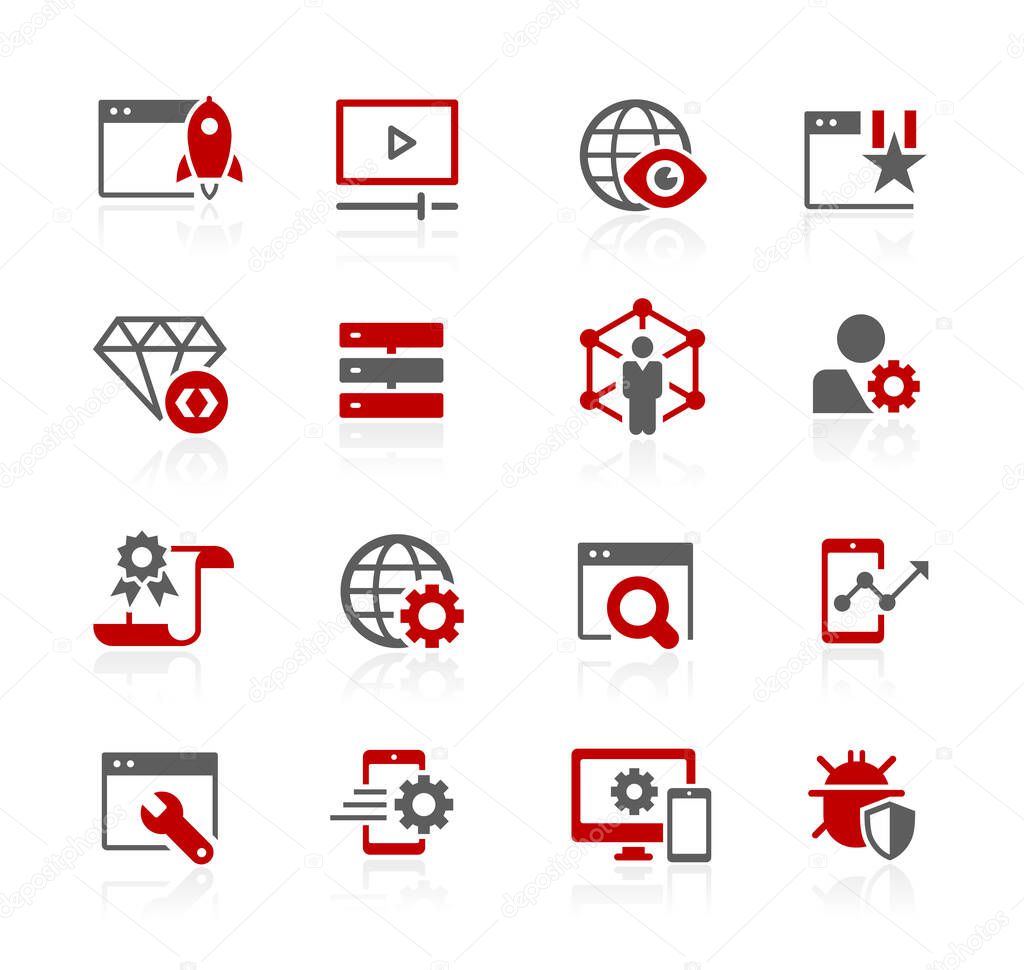SEO and Digital Martketing Icons 2 of 2 - Redico Series