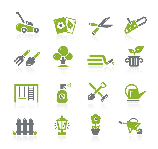 Gardening Icons - Natura Series — стоковый вектор