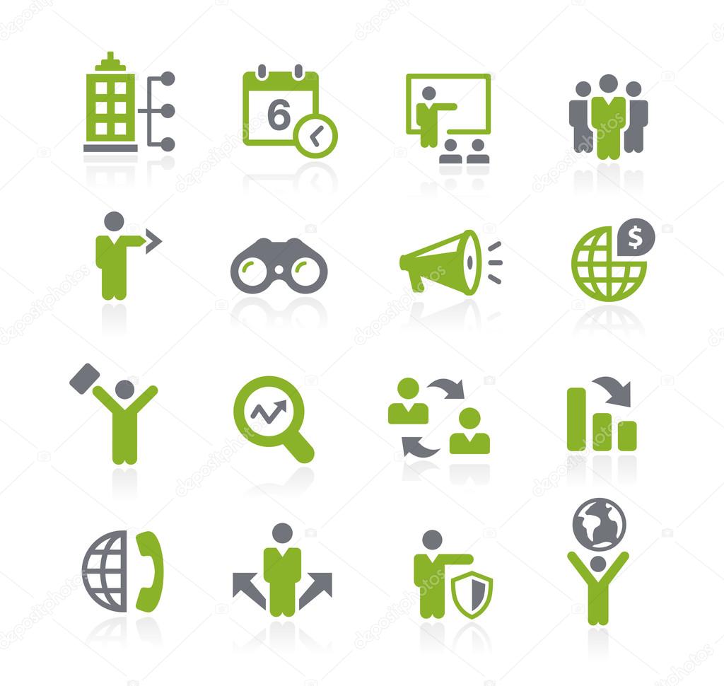 Business Opportunities Icons -- Natura Series