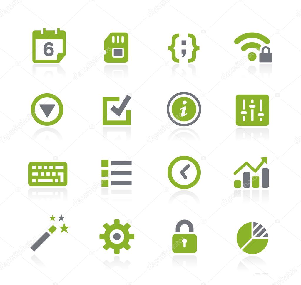 System Settings Icons -- Natura Series