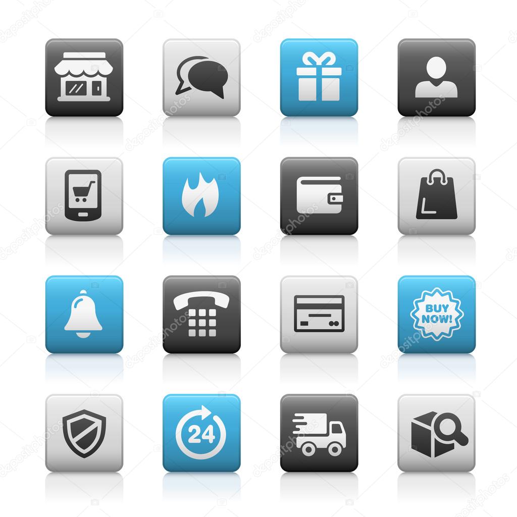 E-Shop Icons -- Matte Series