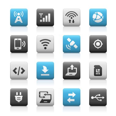 Web and Mobile Icons 6 - Matte Series clipart