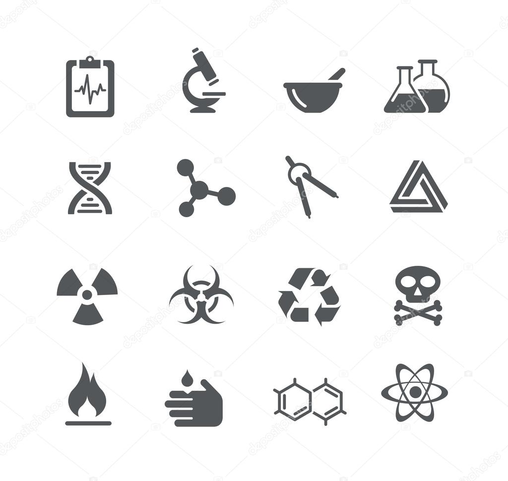 Science Signs and Symbols -- Utility Series