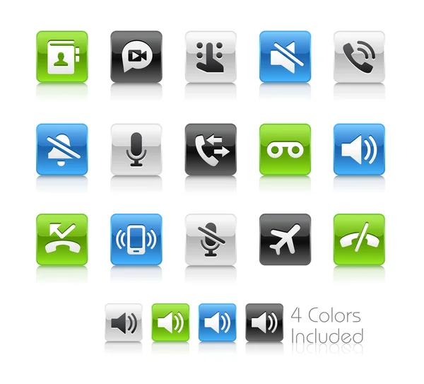 Web and Mobile Icons 1 -- Clean Series — Stock Vector