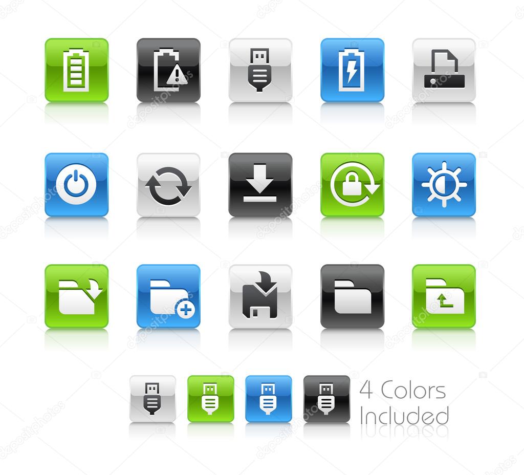 Web and Mobile Icons 3 -- Clean Series