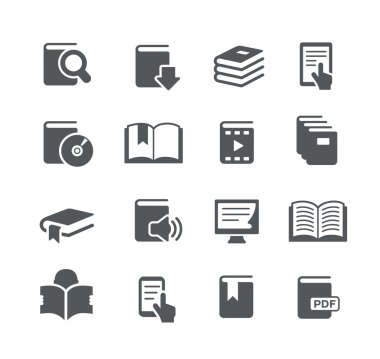 Kitap simgeleri--Yardımcı programı serisi