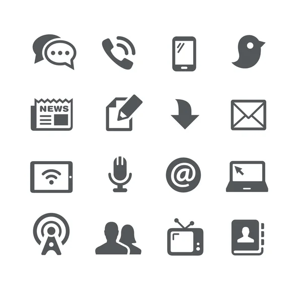 Телекоммуникационные Icons - Utility Series — стоковый вектор