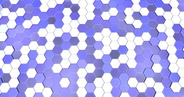 geri çekilebilir altıgen 3d döşemeli arkaplan