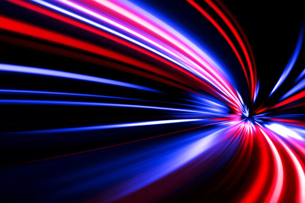 скорость движения на ночной дороге