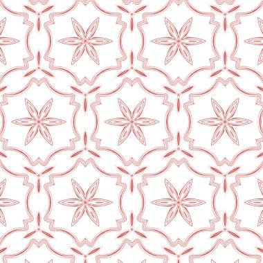 İlkel basit, yumuşak pembe modern desen