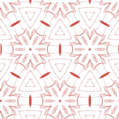 İlkel basit, yumuşak pembe modern desen