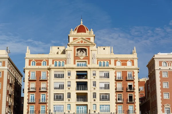 Details van de moderne architectuur van de Spaanse stad. Malaga — Stockfoto