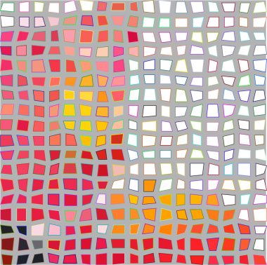 Çiçek ve kristalleri ile geometrik desen Etnik süsleme.