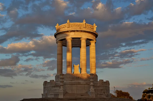 Passeto gün batımı ancona İtalya — Stok fotoğraf