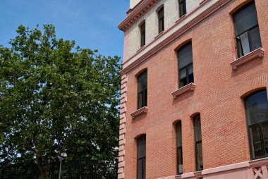 dantel cephede şehir Madrid binalarla