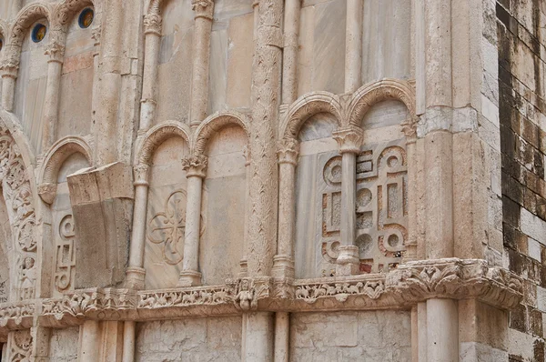 Cúpula de la catedral puesta del sol Ancona Italia — Foto de Stock