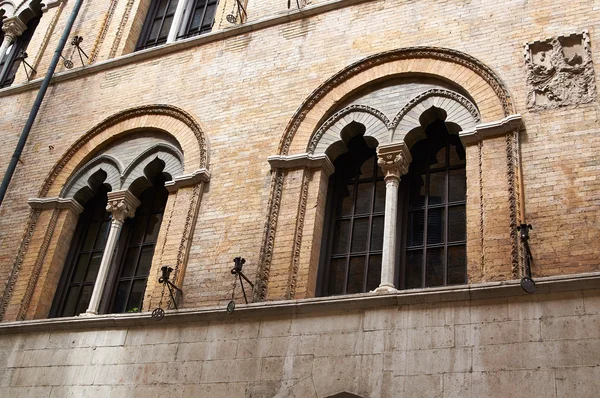 Cúpula de la catedral puesta del sol Ancona Italia — Foto de Stock