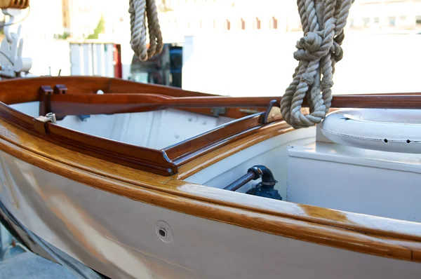 De mariene delen van het schip. zeilboot — Stockfoto