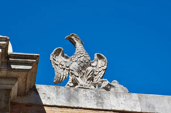 Şehir'in mimaride ayrıntılar. Katedral İtalya — Stok fotoğraf