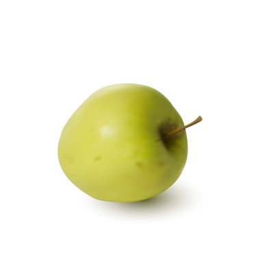 gerçekçi görüntü sarı büyük elma
