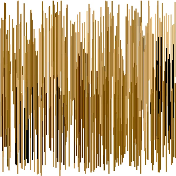 Abstrahieren die breiten Striche Holz braun und gelb — Stockvektor