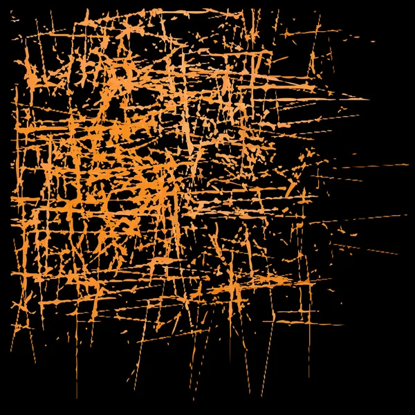 抽象的广招木棕色和黄色 — 图库矢量图片