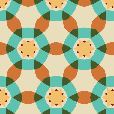 Arka plan süsleme geometrik vintage sorunsuz