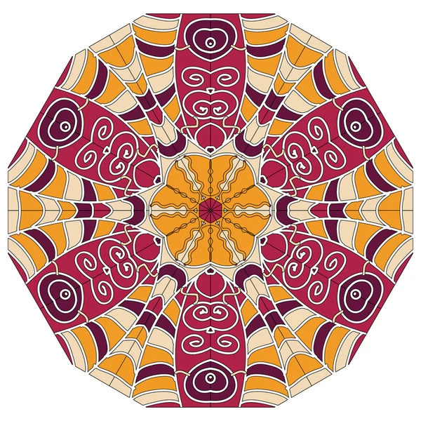抽象的な背景の飾りの幾何学的なヴィンテージ — ストックベクタ