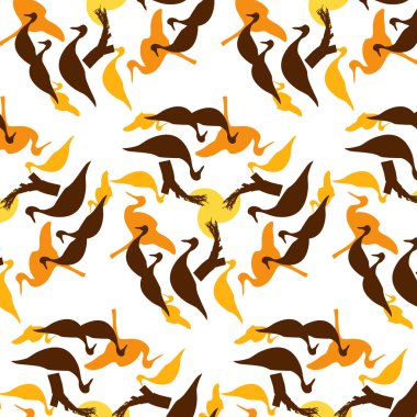 Neşeli güneşli bahar parlak neşeli desen 