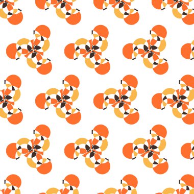 Arka plan süsleme geometrik vintage sorunsuz