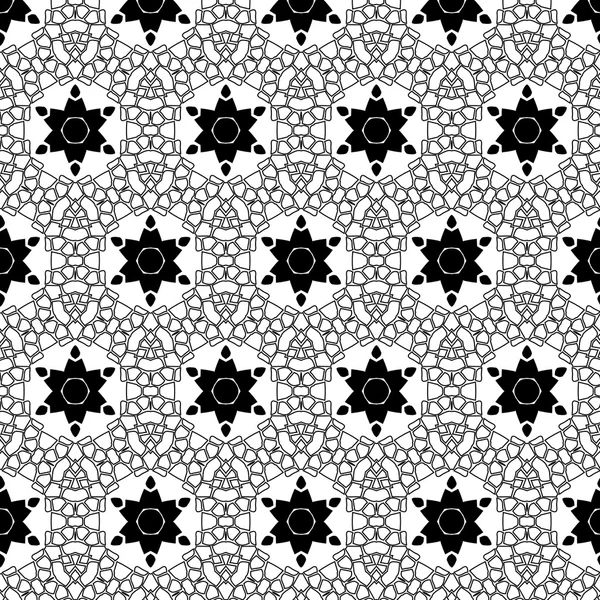 Primitive motif simple rétro sans couture avec des lignes — Image vectorielle