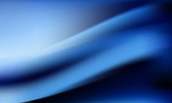 Himmelblau azurblauer Hintergrund mit weichen Falten — Stockvektor