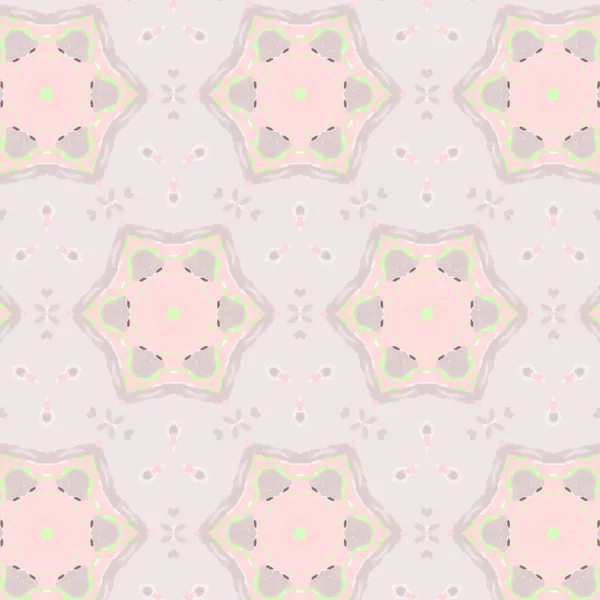 Lindo abstracto rosa femenino patrón textiles — Vector de stock