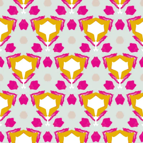 Söta abstrakt neon feminina mönster för textilier — Stock vektor