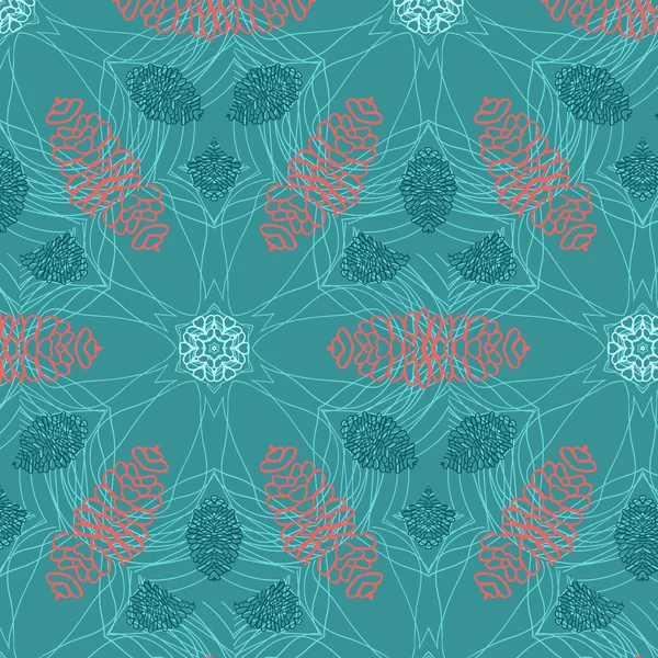 Arka plan süsleme geometrik vintage sorunsuz