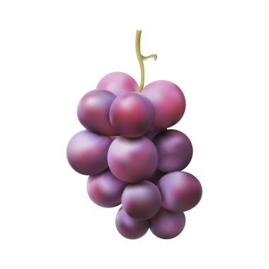 Taze üzüm mor demet