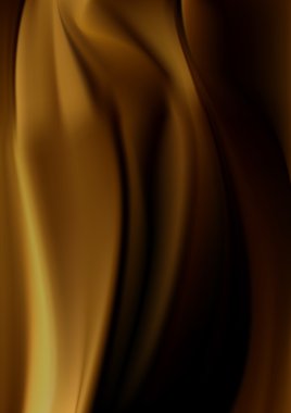 parlak kahverengi zemin yumuşak kıvrımları ile