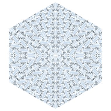 Mavi kar taneleri Noel dekoratif desen 