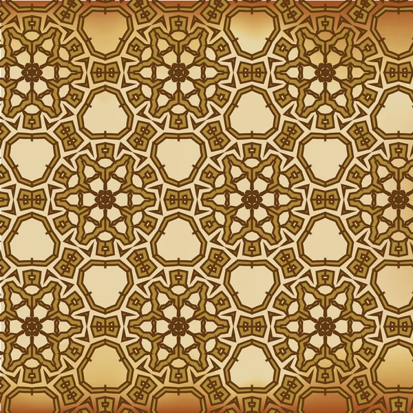 Мереживо квітковий етнічний орнамент безшовний візерунок — стоковий вектор
