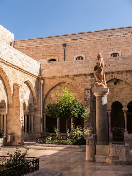 La ciudad de Belén. La iglesia de la Natividad de Jesús Chris —  Fotos de Stock