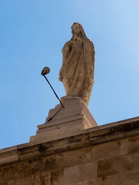 Betlejem, Izrael, 12 lipca 2015: Miasta Betlejem. Statua — Zdjęcie stockowe
